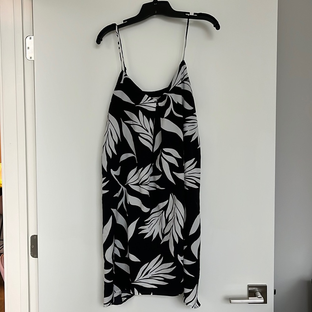 LOFT black and white dress